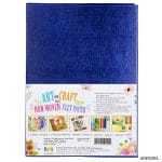 A4 Felt Sheets - Dark Blue (Pack of 10 sheets)