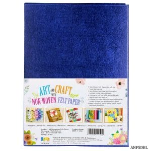 A4 Felt Sheets - Dark Blue (Pack of 10 sheets)
