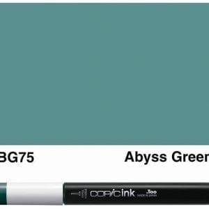 Copic Various Inks Refill BG-Series - Abyss Green (BG75)