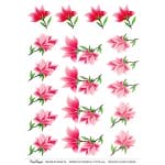CrafTangles A4 Transfer It Sheets - Spring Flowers 6