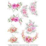 CrafTangles A4 Transfer It Sheets - Spring Flowers 7