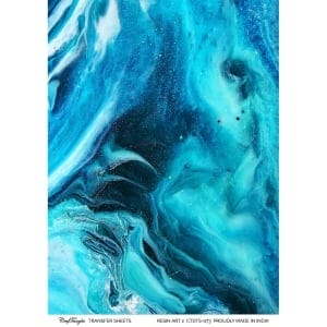 CrafTangles A4 Transfer It Sheets - Resin Art 2