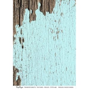 CrafTangles A4 Transfer It Sheets - Textures - Peeled Paint
