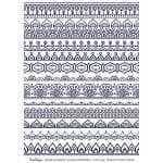 CrafTangles A4 Transfer It Sheets - Mandala Borders 2