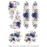 CrafTangles A4 Transfer It Sheets - Spring Flowers 13