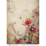 CrafTangles A4 Transfer It Sheets - Floral Print 1