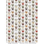 CrafTangles A4 Transfer It Sheets - Food Pattern