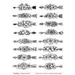 CrafTangles A4 Transfer It Sheets - Floral Art 2