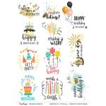 CrafTangles A4 Transfer It Sheets - Quotes - Birthday