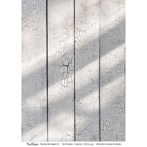 CrafTangles A4 Transfer It Sheets - Textures - Cracked Wall