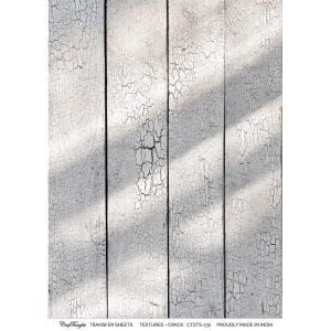 CrafTangles A4 Transfer It Sheets - Textures - Cracked Wall