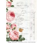 CrafTangles A4 Transfer It Sheets - Vintage Rosette 3