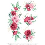 CrafTangles A4 Transfer It Sheets - Spring Flowers 16