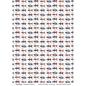 CrafTangles A4 Transfer It Sheets - Warli Pattern