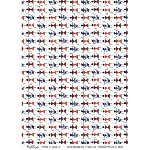 CrafTangles A4 Transfer It Sheets - Warli Pattern
