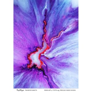 CrafTangles A4 Transfer It Sheets - Resin Art 4