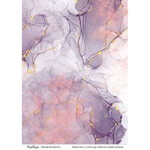 CrafTangles A4 Transfer It Sheets - Resin Art 5