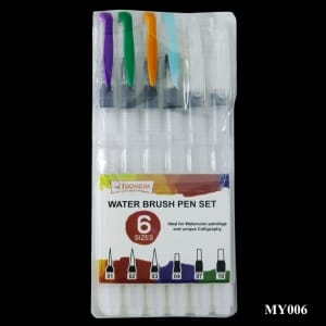 Water Brush Pen Set of 6
