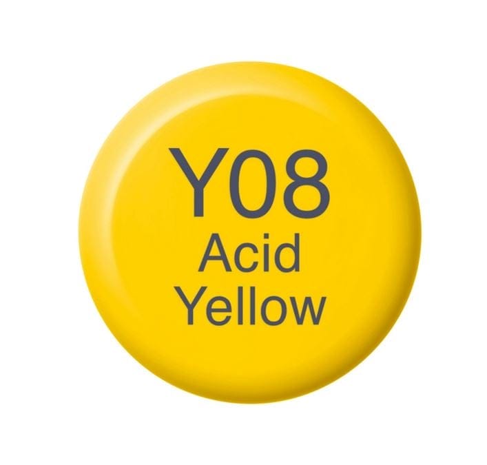 Copic Various Inks Refill Y-Series - Acid Yellow (Y08)