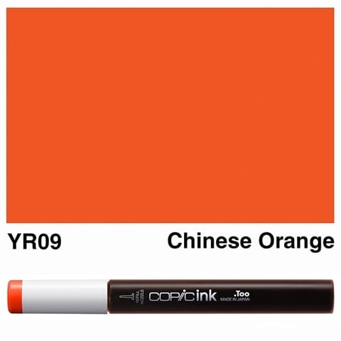 Copic Various Inks Refill YR-Series - Chinese Orange (YR09) YR09 copic refill Copic Various Inks Refill YR-Series - Chinese Orange (YR09)