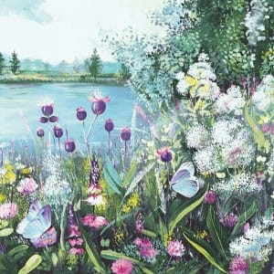 German Decoupage Napkins (5 pcs) - Lake View