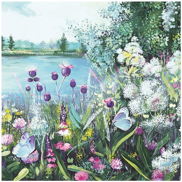 German Decoupage Napkins (5 pcs) - Lake View