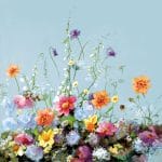 German Decoupage Napkins (5 pcs)  - Summer Breeze Blue