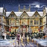 German Decoupage Napkins (5 pcs)  - Christmas Dinner Party