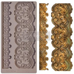 Prima Marketing Re-Design Mould 5" X 10" - Border Lace