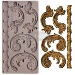 Prima Marketing Re-Design Mould 5" X 10" - Lilian Scrolls