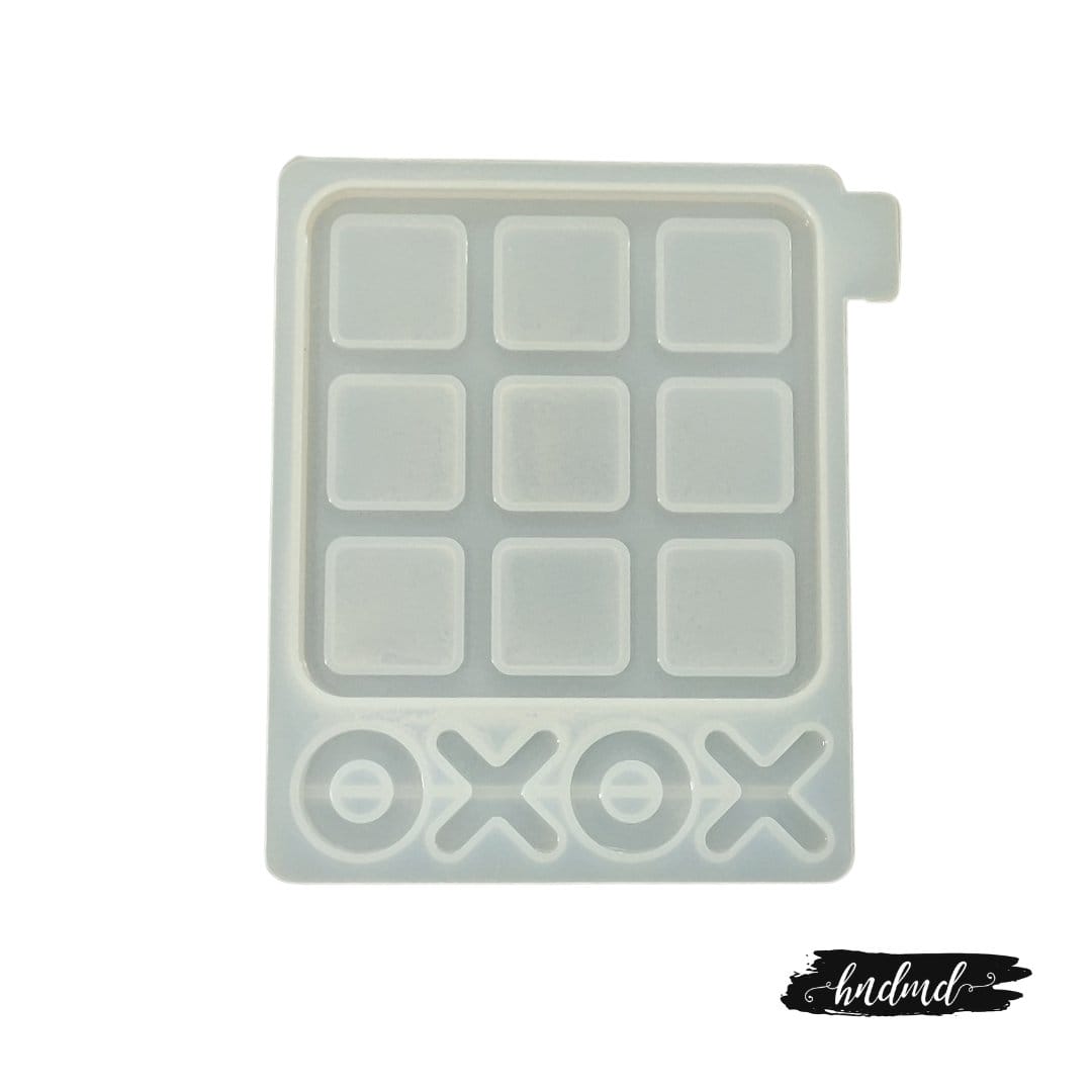 Tic Tac Toe Resin Silicone Mould CASM 19 Silicone Mould Tic Tac Toe Tic Tac Toe Resin Silicone Mould
