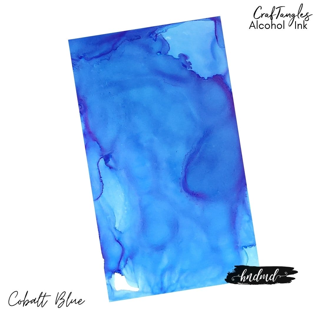 CrafTangles Alcohol Inks (15 ml) - Cobalt Blue Cobalt Blue craftangles alcohol ink Cobalt-Blue-craftangles-alcohol-ink