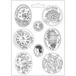 Stamperia Soft Maxi Mould 8.5"X11.5" - Hortensia