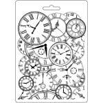Stamperia Soft Maxi Mould A5 - Clocks