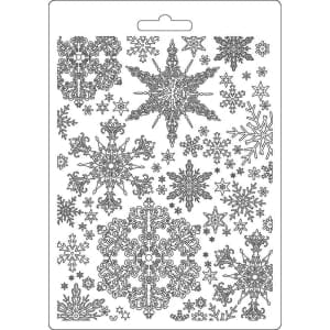 Stamperia Soft Maxi Mould A5 - Snowflakes Winter Tales