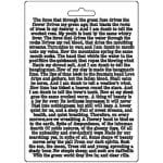 Stamperia Soft Maxi Mould A5 - Journal Calligraphy