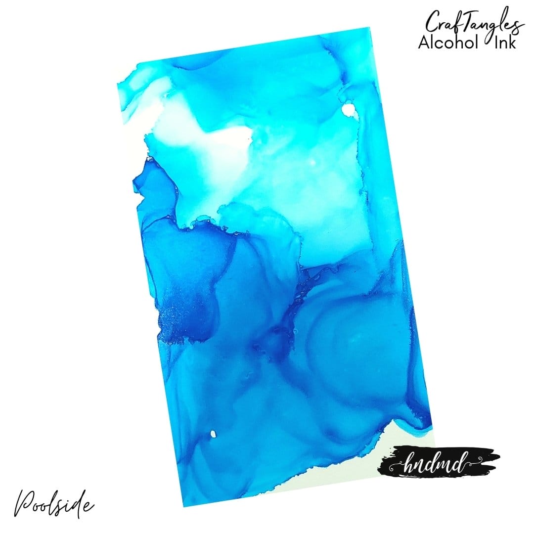 CrafTangles Alcohol Inks (15 ml) - Poolside Poolside craftangles alcohol ink Poolside-craftangles-alcohol-ink