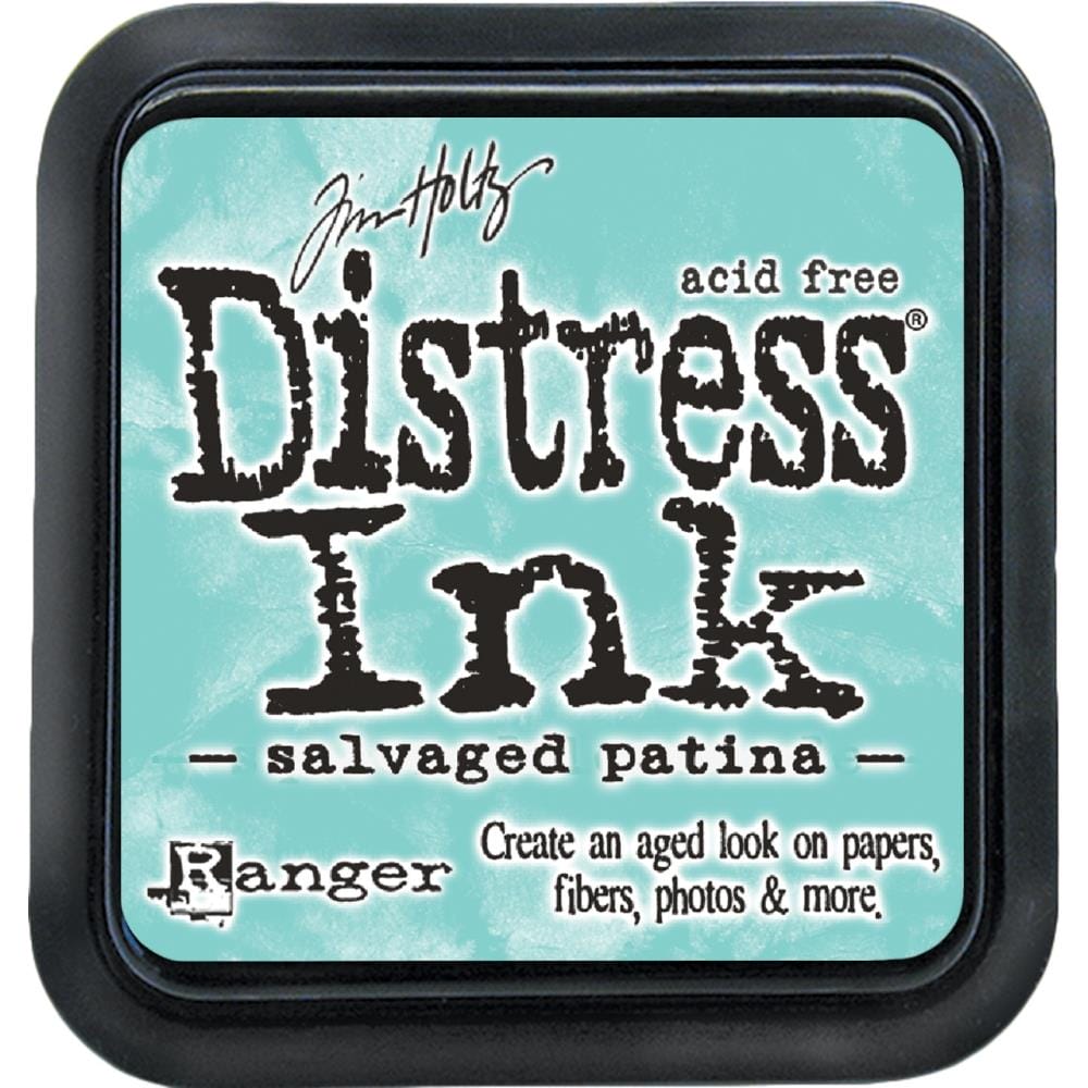 Tim Holtz Distress Ink Pad - Salvaged Patina TIM72737 tim holtz distress ink salvaged patina Tim Holtz Distress Inks - Salvaged Patina