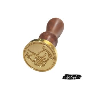 Wax Seal Stamp - Couple Hands