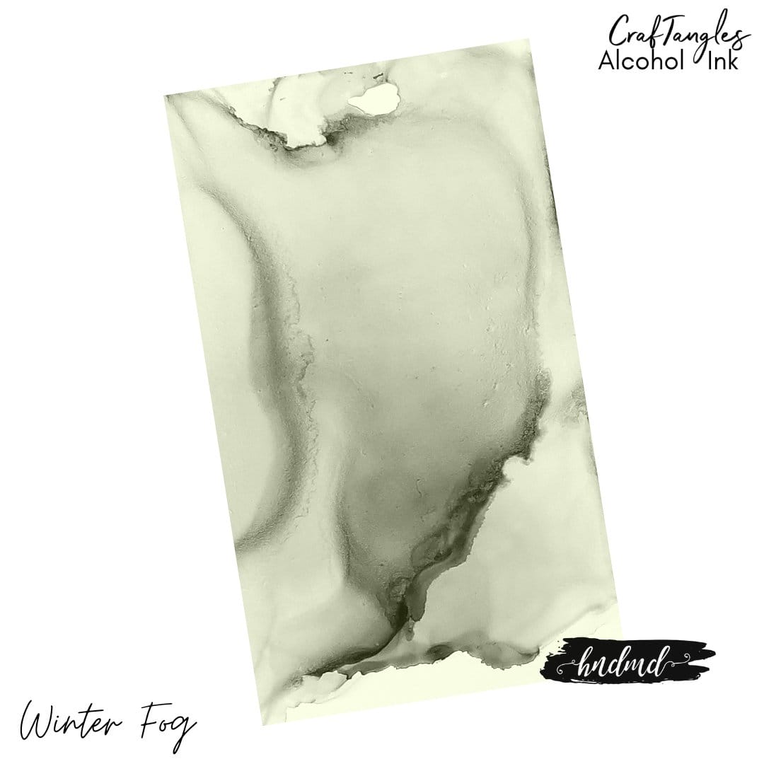 CrafTangles Alcohol Inks (15 ml) - Winter Fog Winter Fog craftangles alcohol ink Winter-Fog-craftangles-alcohol-ink
