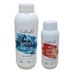 CrafTangles Epoxy Art Resin Ultra Clear - 1500 gm (Resin and Hardener)