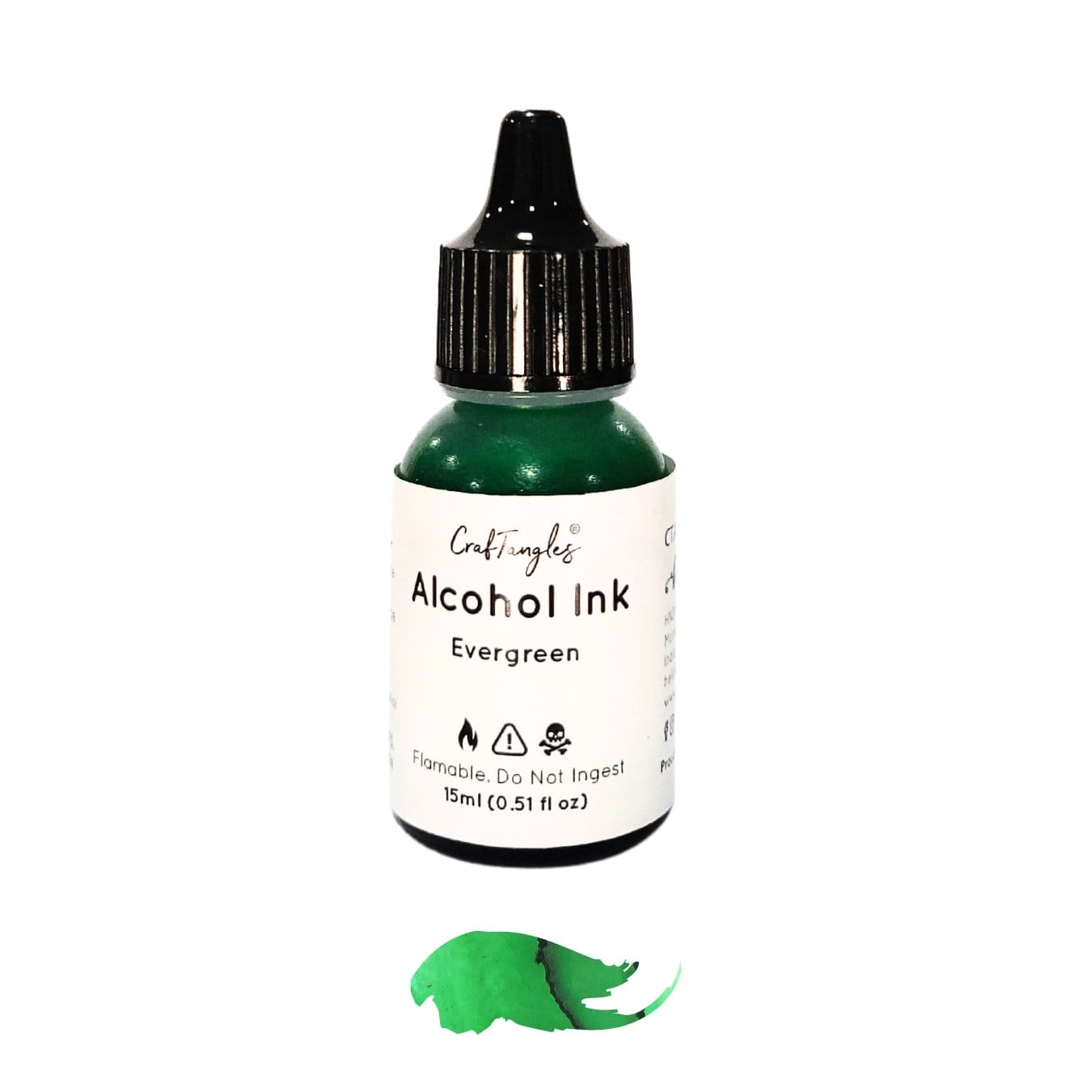 CrafTangles Alcohol Inks (15 ml) - Evergreen craftangles alcohol inks evergreen CrafTangles Alcohol Inks (15 ml) - Evergreen