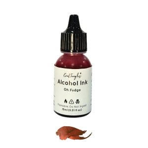 CrafTangles Alcohol Inks (15 ml) - Oh Fudge