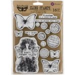 Finnabair Cling Stamps 6"X7.5" - Dont forget to Fly by Prima
