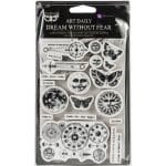 Prima Art Daily Planner Clear Stamps - Dream Without Fear
