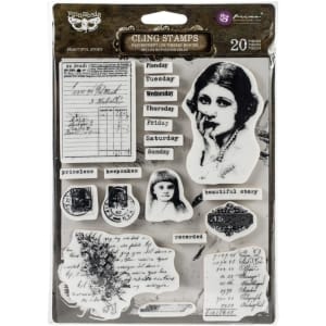 Finnabair Cling Stamps 6"X7.5" - Beautiful Story by Prima