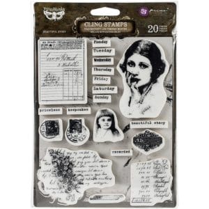 Finnabair Cling Stamps 6"X7.5" - Beautiful Story by Prima