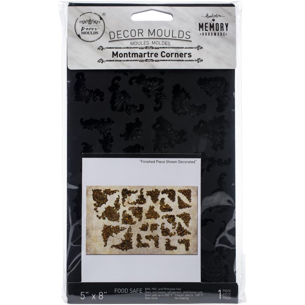 Prima Marketing Re-Design Mould - Montmartre Corners 996086 Prima silicone Moulds Prima Marketing Re-Design Mould - Montmartre Corners