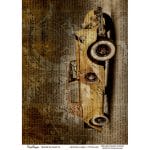 CrafTangles A4 Transfer It Sheets - Vintage Cars 2