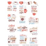 CrafTangles A4 Transfer It Sheets - Coffee 2